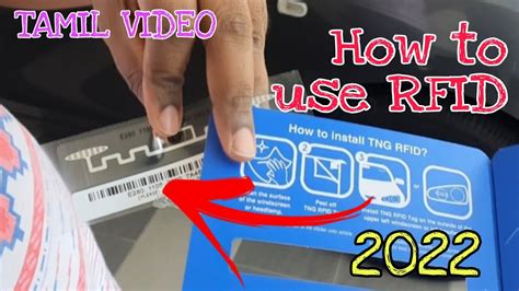 how to install rfid tag|how to activate rfid tag.